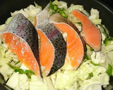 切るだけ！鮭と野菜の蒸し焼き作り方1写真