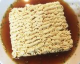 レンジで３分☆卵かけごま味ラーメン作り方3写真