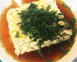 レンジで３分☆卵かけごま味ラーメン作り方4写真