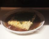 レンジで３分☆卵かけごま味ラーメン作り方5写真