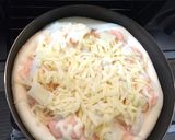 魚焼きグリルで簡単！明太子のピザ♪作り方6写真