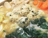 フワフワでヘルシー♡おから団子豆乳ソース作り方10写真