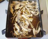☆簡単☆豆腐入り卵焼きのキノコあんかけ作り方6写真