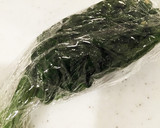 ちぢみほうれん草の白和え作り方1写真