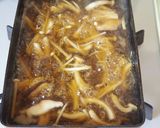 ☆簡単☆豆腐入り卵焼きのキノコあんかけ作り方7写真