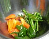 冷やしてどうぞ。揚げ野菜のポン酢浸し作り方4写真