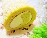 濃厚美味♡キャラメルロールケーキ作り方13写真