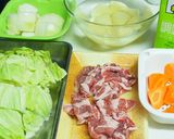豆乳・米粉deお野菜たっぷりシチュー♪作り方1写真