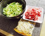 低糖質！とん平焼き作り方1写真