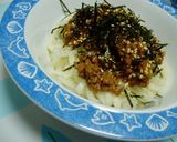 我が家の☆肉味噌　無敵のコラボ作り方4写真