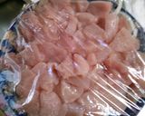 鶏むねのレンジ蒸し！トマトピューレソース作り方4写真