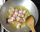 ベーコンとほうれん草のペペロンチーノ♪作り方2写真