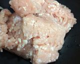 父の週末料理 簡単鶏そぼろ作り方1写真