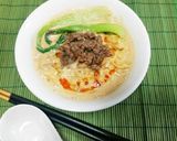 サッポロ一番みそラーメンで✴豆乳担々麺✴作り方5写真