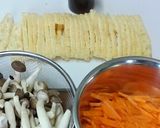 しめじと薄揚げと人参の混ぜご飯作り方1写真
