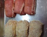 豚の高菜クリームチーズ巻き作り方2写真