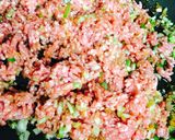温玉そぼろ丼作り方3写真