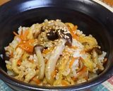 しめじと薄揚げと人参の混ぜご飯作り方5写真