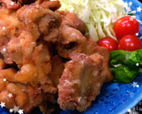 わが家のサクサクっ唐揚げ〜竜田揚げ作り方3写真