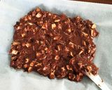型なし簡単♡りんごとチョコの天板ケーキ作り方6写真