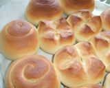 ピーナッツクリーム風味のパン♪作り方7写真