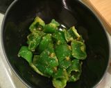超簡単！ピーマンのカレー粉チーズ炒め作り方5写真