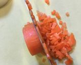 牡蠣と春菊のパスタ　トマトソース作り方4写真