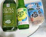 寿司をオリーブオイルドレッシングで作り方1写真