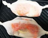 簡単15分♪スモークサーモンの包み蒸し作り方5写真