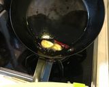 牡蠣と春菊のパスタ　トマトソース作り方7写真