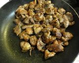 鶏レバーの片栗粉衣の甘辛煮作り方14写真