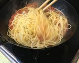 牡蠣と春菊のパスタ　トマトソース作り方15写真