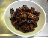 鶏レバーの片栗粉衣の甘辛煮作り方18写真