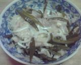 レンジで！三陸春告げ若芽そぼろ麺作り方2写真