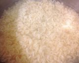 焼きラーメン♪チキンクリームソース添え作り方4写真