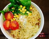 シンプルに!レタススープなラーメン作り方6写真