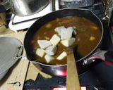 セレベス芋(里芋)カレー☆作り方6写真