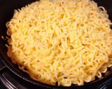 焼きラーメン♪チキンクリームソース添え作り方7写真