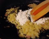 焼きラーメン♪チキンクリームソース添え作り方11写真