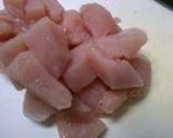 簡単かぼちゃと鶏むね肉の豆乳トマト煮込み作り方3写真