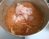 簡単かぼちゃと鶏むね肉の豆乳トマト煮込み作り方6写真