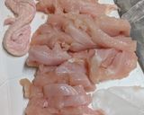 レンジで簡単！鶏むね肉のスティックチキン作り方1写真