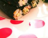 離乳食 完了期 ﾐﾆ海苔巻き☆納豆巻き♪作り方4写真