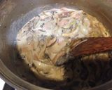 キノコと豆と押麦の豆乳チャウダー作り方5写真