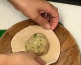 アルパラタ=インド料理、全粒粉のパン♪作り方5写真