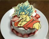 ドラゴンボール キャラケーキ《記録》作り方5写真