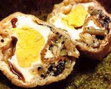 ひじき煮と玉子の袋煮 ♪作り方8写真