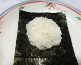 タラコの手まきごはん作り方3写真