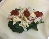 ほうれん草とササミのポパイな春巻き作り方1写真