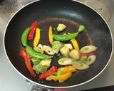 アボカドクリーム和そば焼きそば作り方3写真